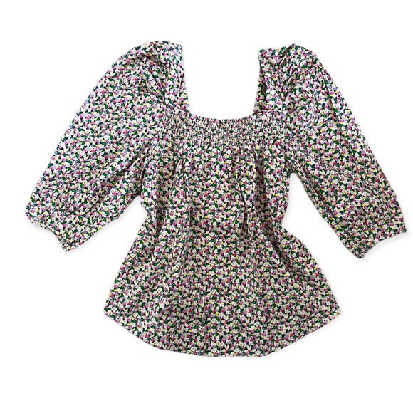 H&M Floral Puffed Sleeve - Picture 4 of 4